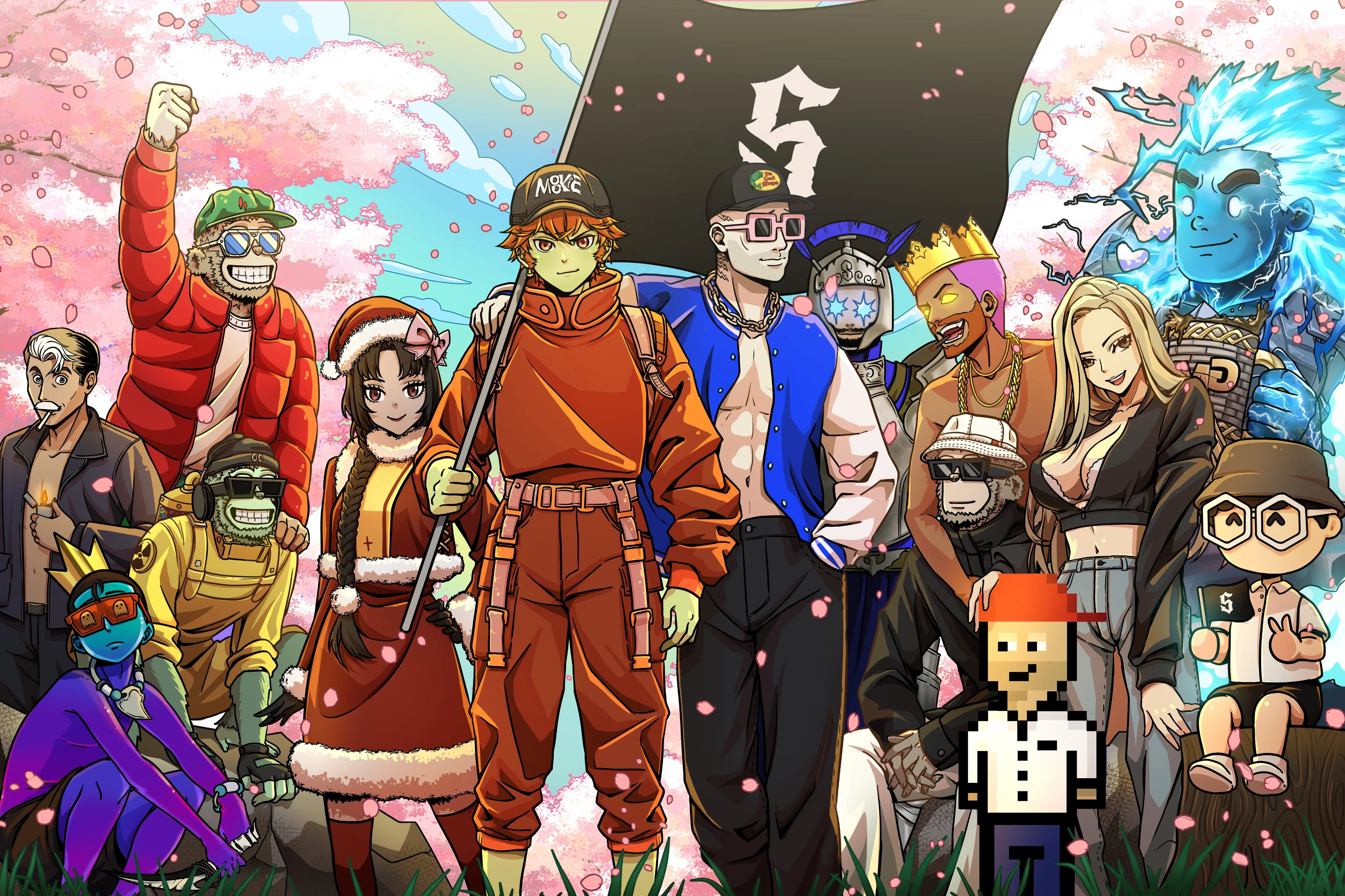 Saviors Web3 Community Background